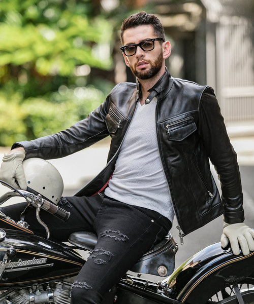 BUFFALO BOBS（バッファローボブズ） 革ジャン ライダース NORTH BEACH