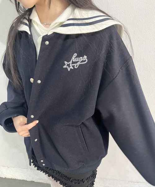 hugi ブルゾン アウター SAILOR STAR BLOUSON/セーラースターブルゾン