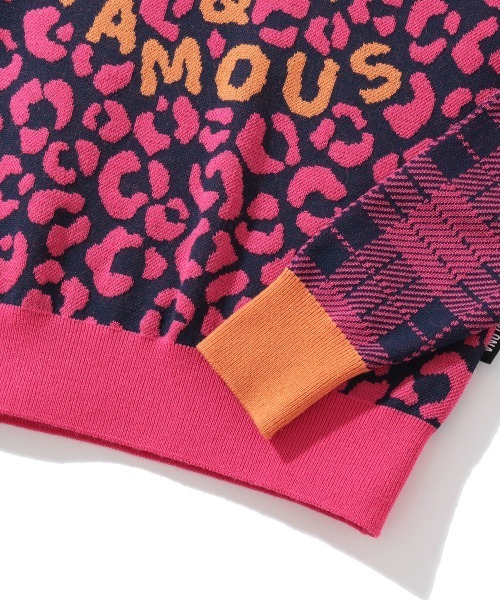 MARK&LONA（マークアンドロナ） ニット セーター RF Leopard Polo