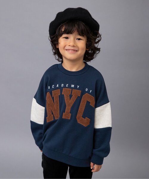 BREEZE（ブリーズ） トレーナー 「ジュニア対応」切替ロゴトレーナー