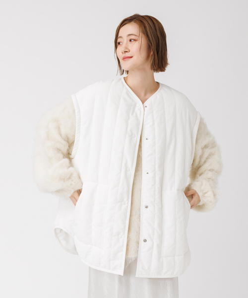 Rouge vif Anna（ルージュヴィフアンナ） ノーカラーコート コート