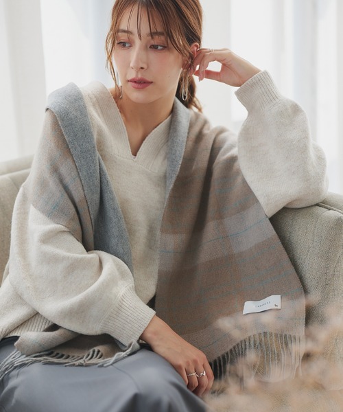 macocca（マコッカ） マフラー ストール 内モンゴル産 カシミヤ100