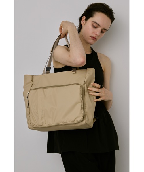 un/neu スーツケース フェイクレザーマルチウェイマザーズバッグ