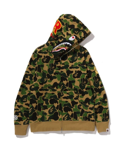 A BATHING APE（アベイシングエイプ） パーカー ABC CAMO 2ND SHARK