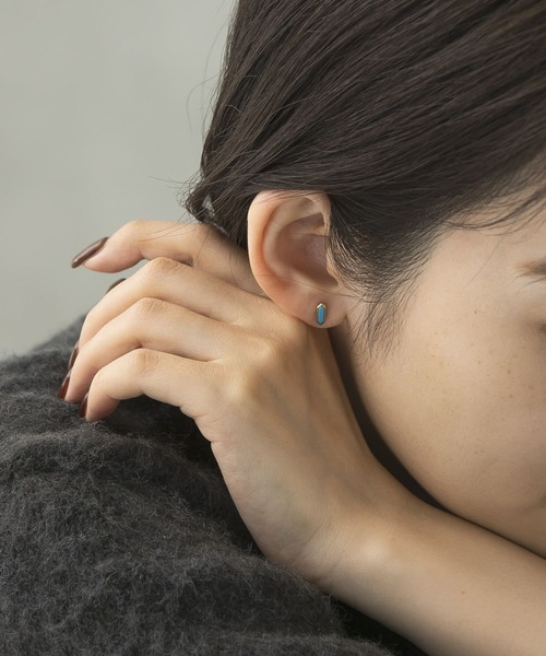 URBAN RESEARCH（アーバンリサーチ） ピアス METIER HEXA GEMSTONE-T