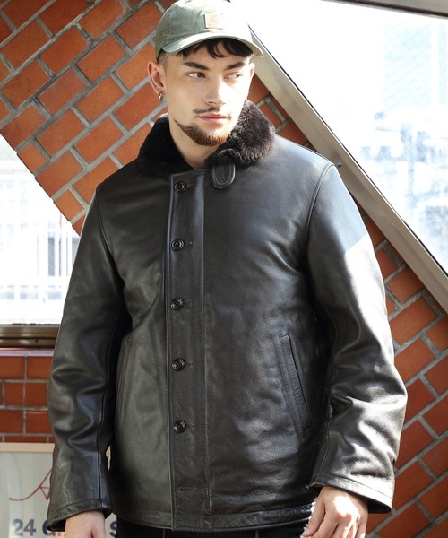 HOUSTON（ヒューストン） 革ジャン ライダース HOUSTON N-1レザー