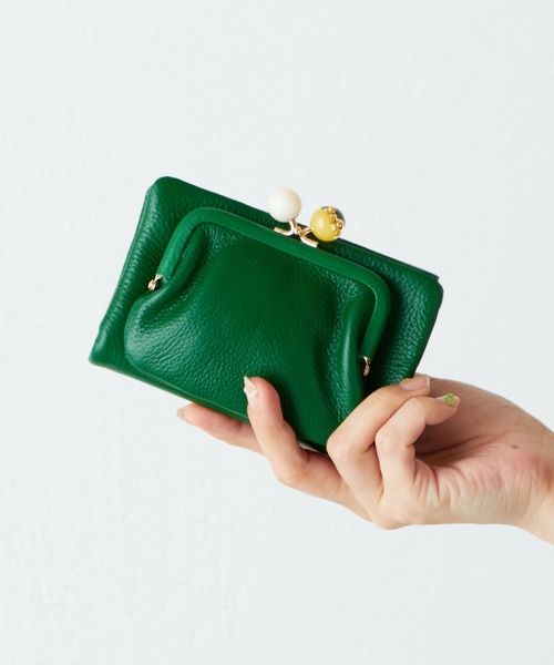 ear PAPILLONNER（イア パピヨネ） 財布 「WEB限定」牛革がま口折り