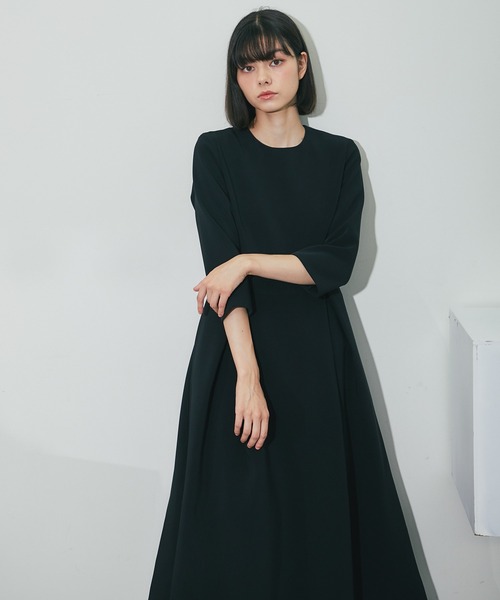 SMILE ORCHID（スマイルオーキッド） ワンピース 七分袖ロング丈