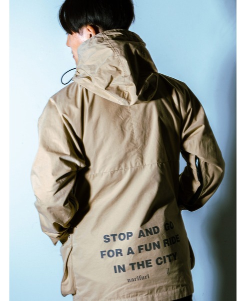 narifuri（ナリフリ） ミリタリージャケット モッズコート × 0
