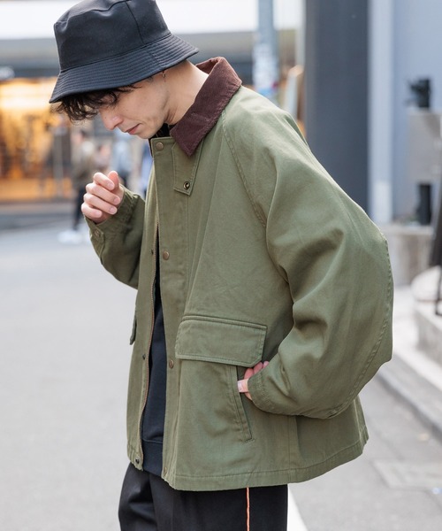 RAGEBLUE（レイジブルー） ミリタリージャケット モッズコート 襟