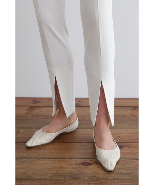 LE PHIL（ル フィル） パンツ 2WAYツイルフロントスリットパンツ