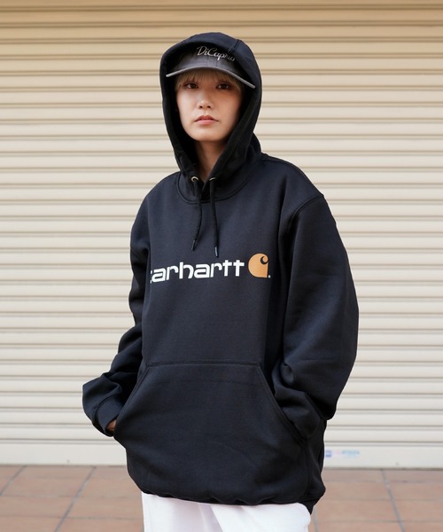 Carhartt（カーハート） パーカー SIGNATURE LOGO SWEATSHIRT ロゴ
