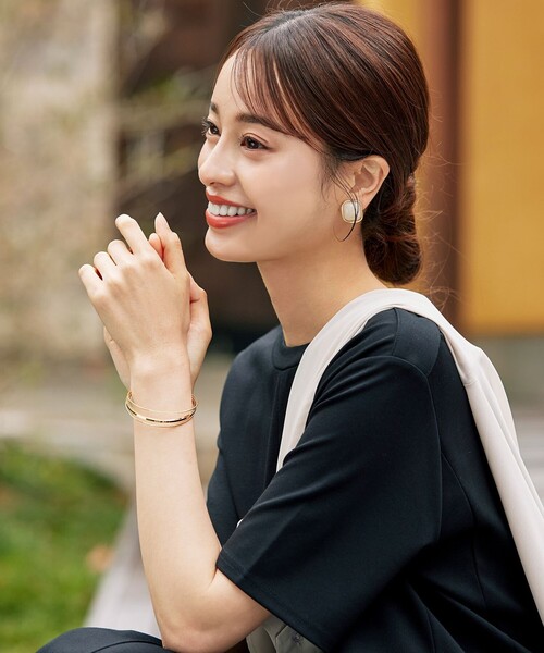 Tiaclasse バングル 重ね付け風バングル レディース : ZOZOTOWN Yahoo