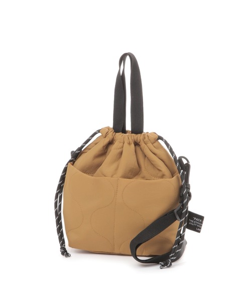 LAKOLE（ラコレ） ショルダーバッグ バッグ キルト2WA巾着バッグ