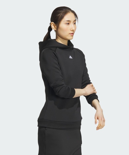 adidas（アディダス） パーカー エンボスプリント ダンボールニット