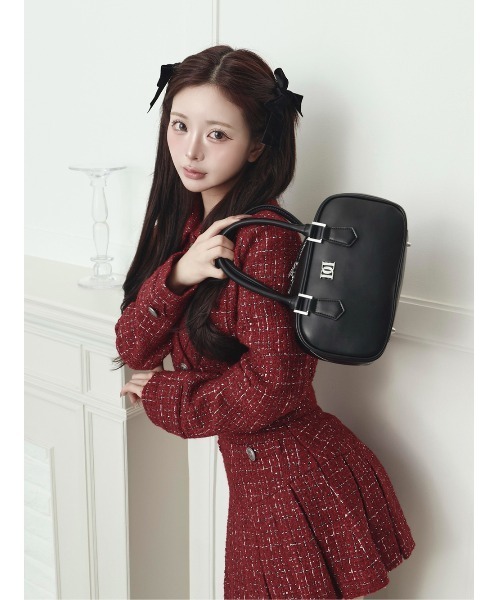 Darich（ダーリッチ） ハンドバッグ DDロゴレザーハンドバッグ