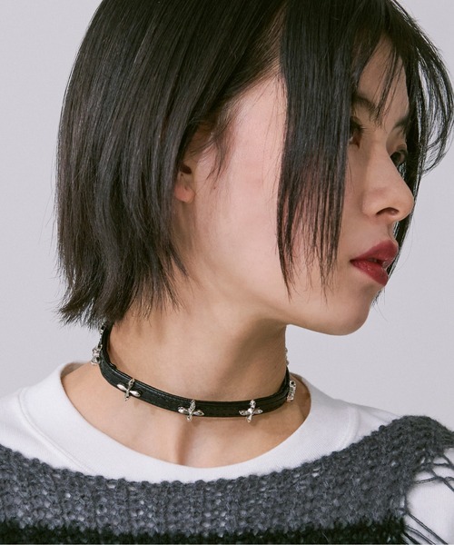 Ellno Loset（エルノロゼット） チョーカー デザインチョーカー メンズ