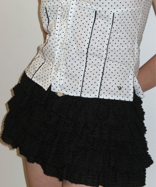 CRANK（JACKALL） スカート CRANK／レースカンカンスカートパンツ