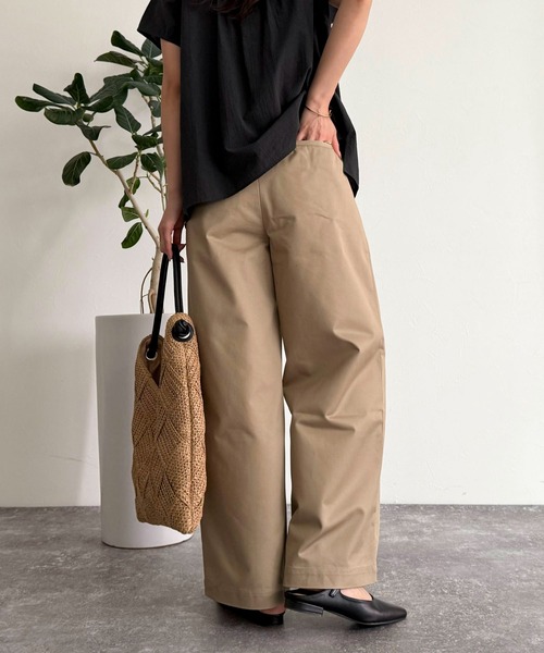 fredy emue（フレディエミュ） マルチサイズ チノパン ツータック