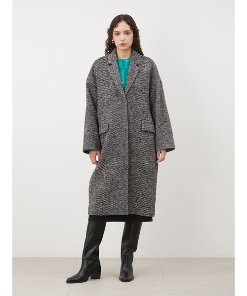 Mila Owen（ミラオーウェン） チェスターコート 0 ブラック レディース