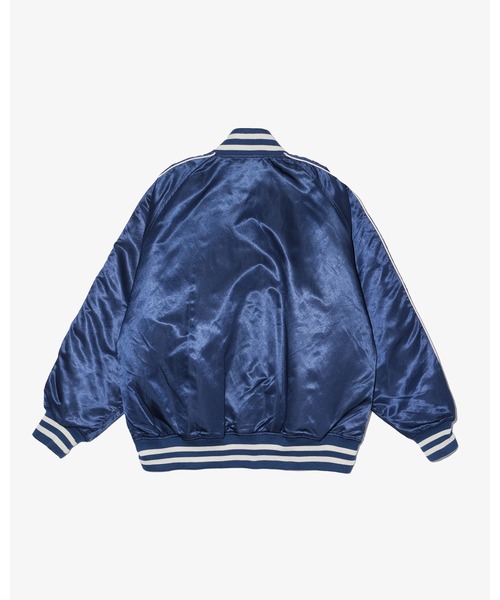 KEBOZ（ケボズ） スタジャン SATIN VARSITY JACKET メンズ : ZOZOTOWN