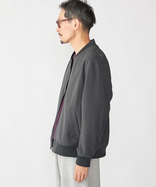 SHIPS（シップス） ブルゾン アウター SHIPS: SOLOTEX(R) ストレッチ