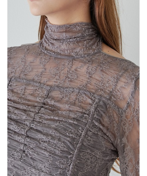 Chacott（チャコット） tシャツ 「Chacott」レースシアーTOPS