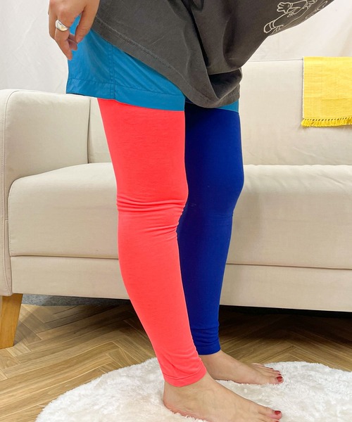 Healthknit（ヘルスニット） レギンス スパッツ 「 」ネオンカラー