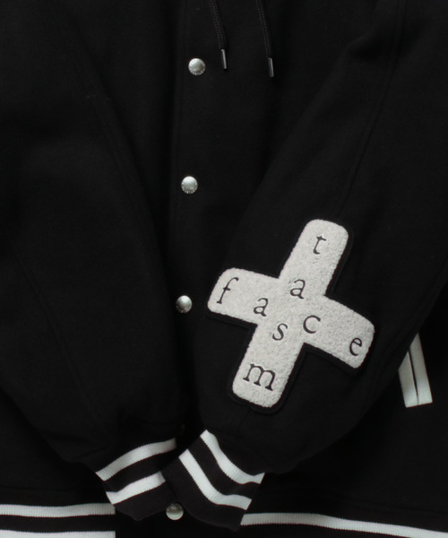 STYLISE スタジャン 「FACETASM」HOODED STADIUM JACKET メンズ
