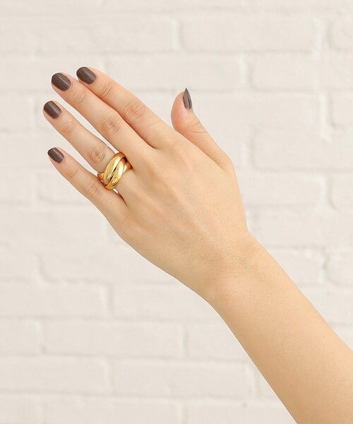 COCOSHNIK（ココシュニック） 指輪 リング シルバー ボリュームリング