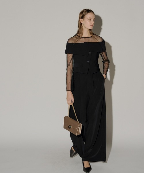 LE'RURE パンツドレス Multiway set up pants : ZOZOTOWN Yahoo!店