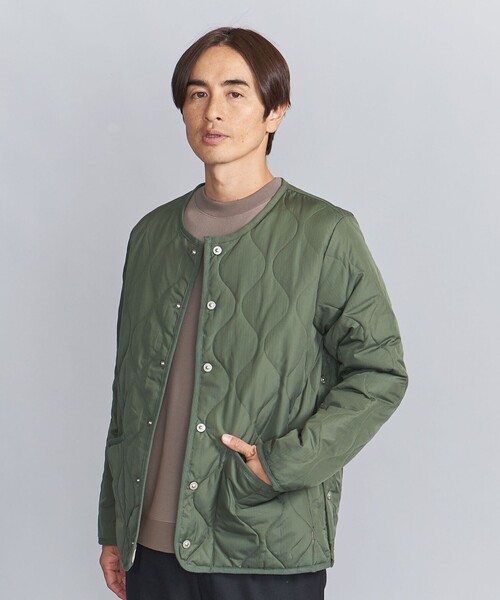 TAION（タイオン） ダウンジャケット ダウン ミリタリー クルーネック