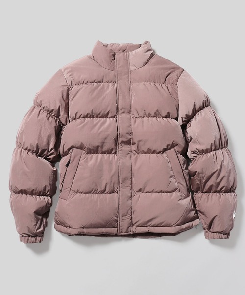 STUSSY（ステューシー） ダウンジャケット X-LARGE スモークピンク