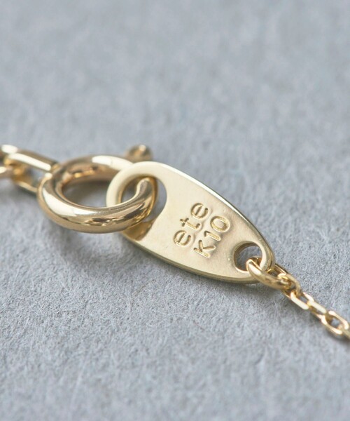 ete（エテ） ブレスレット K10YG ダイヤモンド ホースシュー