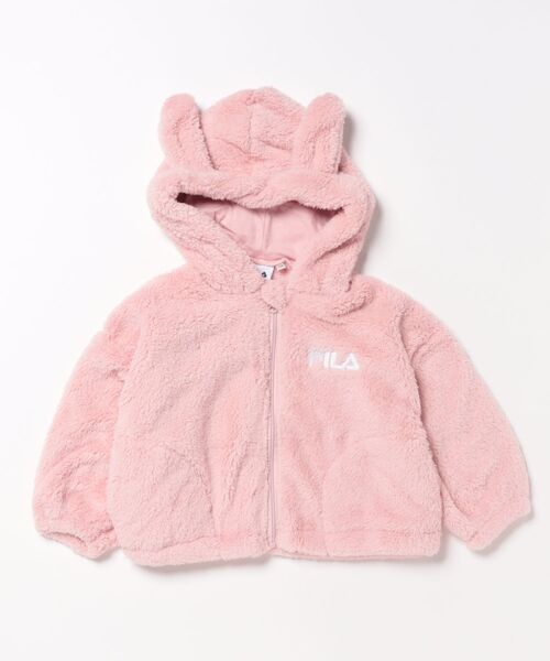 FILA（フィラ） コート アウター ボアジャケット キッズ 子供服 女の子