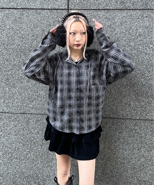 sedacle girl（セダクルガール） ブラウス シャツ ラインストーン