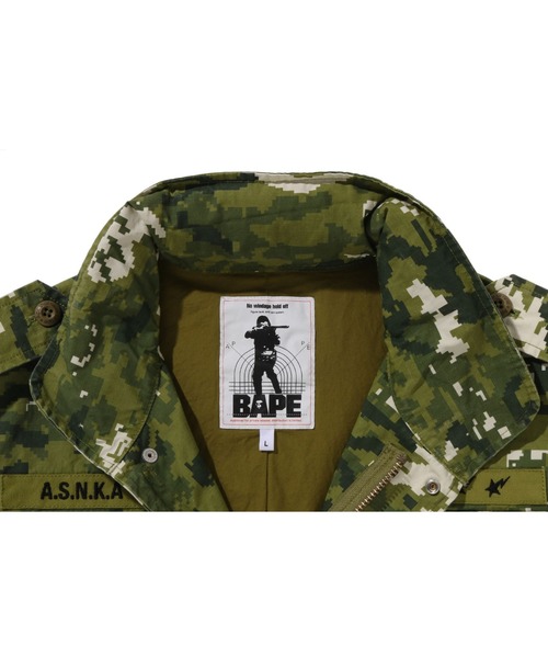 A BATHING APE（アベイシングエイプ） ミリタリージャケット モッズ