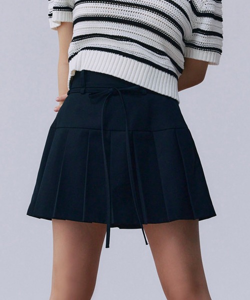 EIMY ISTOIRE（エイミーイストワール） スカート タックミニスカート