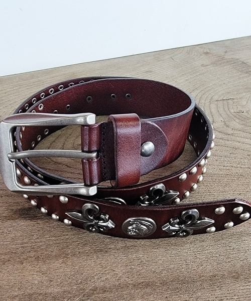 ARCADE（アーケード） ベルト レザーベルト 本革 ウエスタンスタッズ