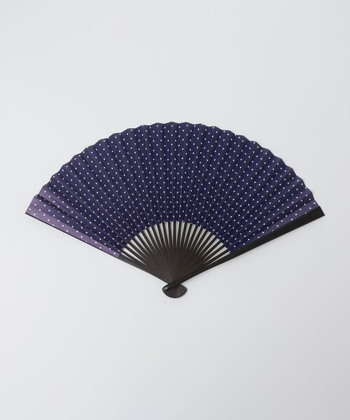 SHIPS（シップス） 扇子 うちわ 「SHIPS別注」宮脇賣扇庵: ドット