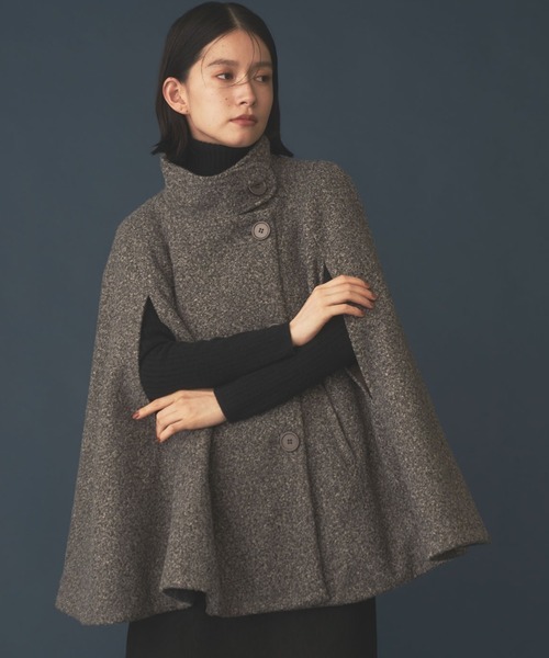 Shelly island（シェリーアイランド） ポンチョ ケープコート