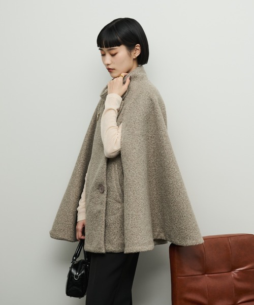 Shelly island（シェリーアイランド） ポンチョ ケープコート