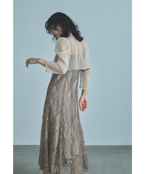 niana（ニアナ） ドレス many way ヴィンテージドレス ボレロ レース