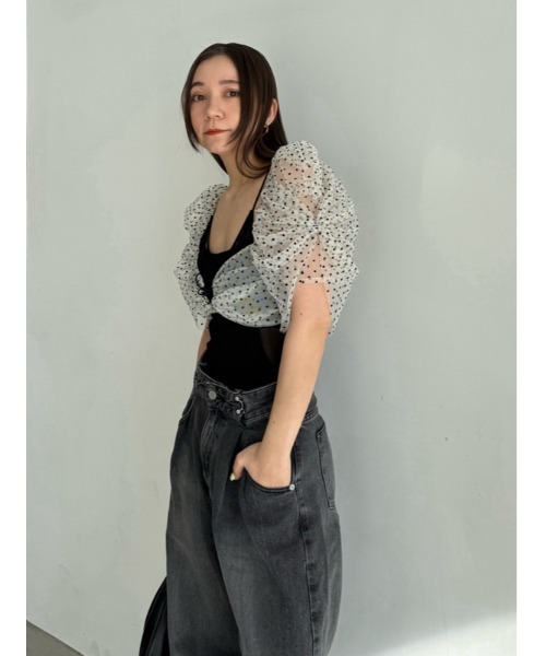 SNIDEL（スナイデル） 「Chacott」レースボディスーツ レディース