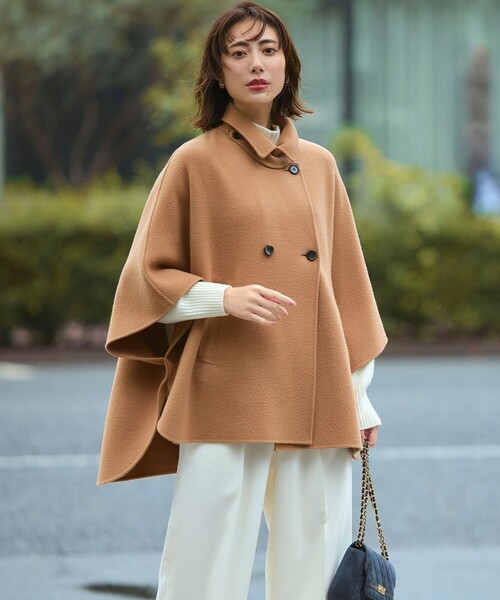 23区（ニジュウサンク） ポンチョ 「見上愛さん着用/Oggi12月号掲載