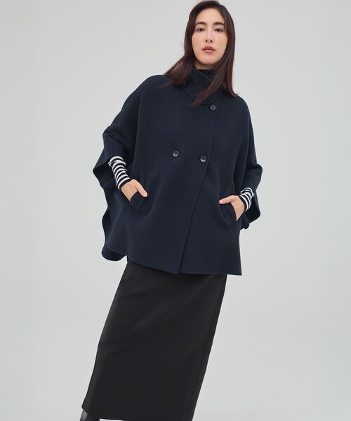 23区（ニジュウサンク） ポンチョ 「見上愛さん着用/Oggi12月号掲載