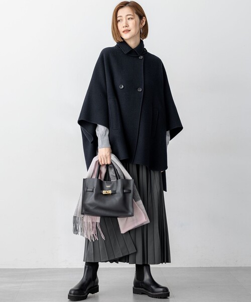 23区（ニジュウサンク） ポンチョ 「見上愛さん着用/Oggi12月号掲載