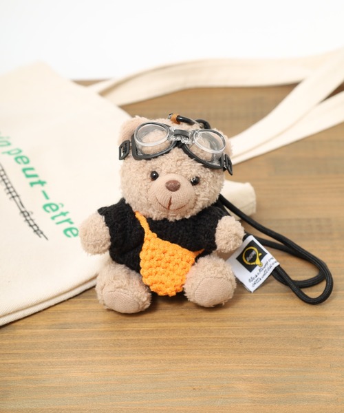 チャーム テディベアぬいぐるみ キーホルダー レディース : ZOZOTOWN