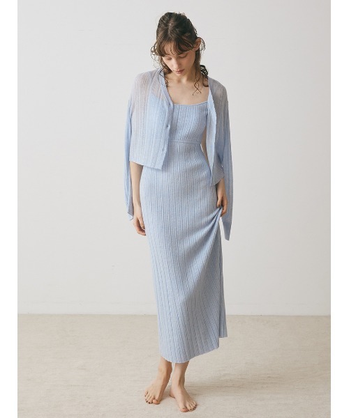 SNIDEL HOME ルームウェア 部屋着 シアーワンピース レディース