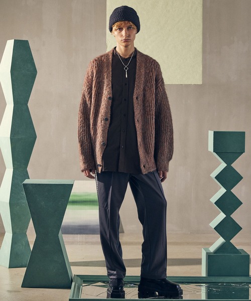 MAISON SPECIAL（メゾンスペシャル） カーディガン 「UNISEX」Mourine